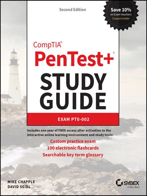 Title details for CompTIA PenTest+ Study Guide by Mike Chapple - Available